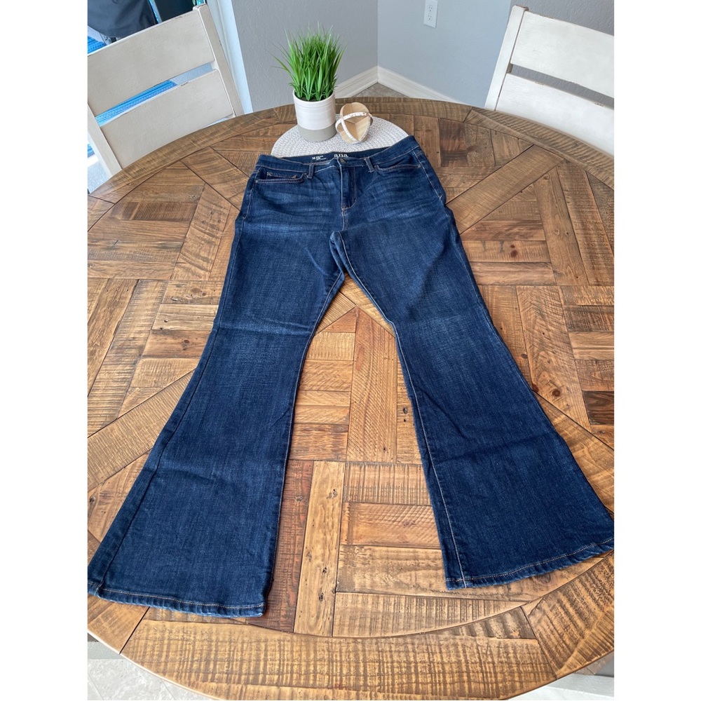 High-Rise Flair Jeans